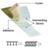 Dual Lock Reclosable Fastener SJ4570